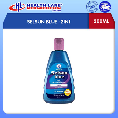 SELSUN BLUE-2IN1 200ML
